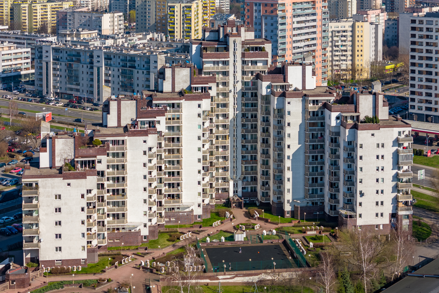 Zdjęcie architektury budynku Osiedle Jantar IV